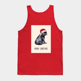 Frenchie Christmas Tank Top